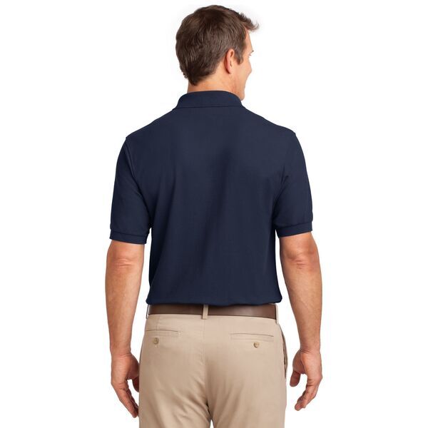 Port Authority® Silk Touch™ Pique Men's Polo with Pocket