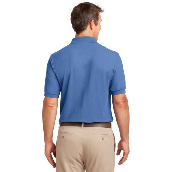 Port Authority® Silk Touch™ Pique Men's Polo with Pocket