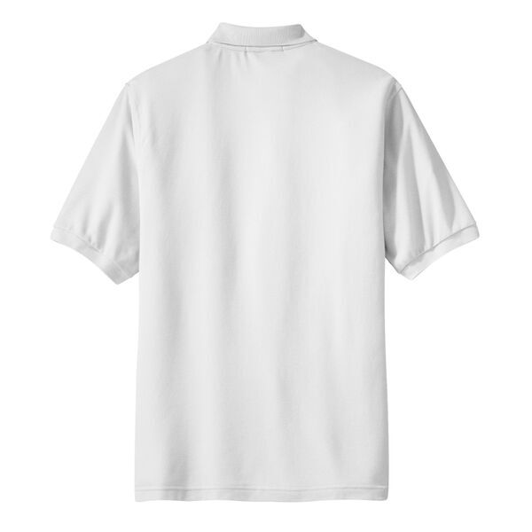 Port Authority® Silk Touch™ Pique Men's Polo with Pocket
