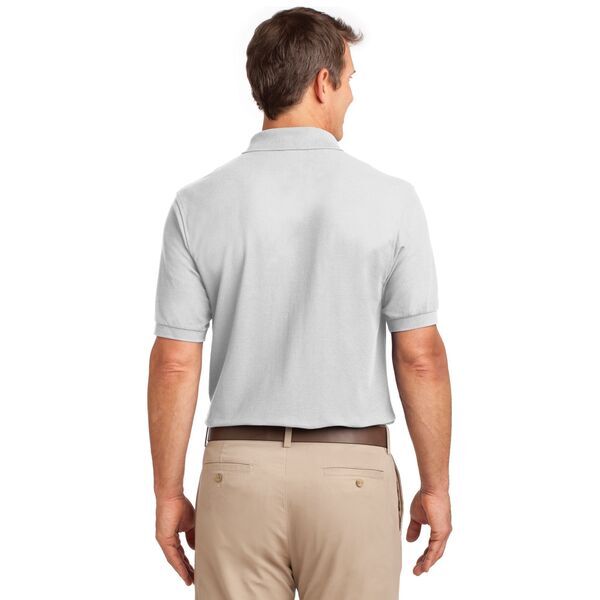 Port Authority® Silk Touch™ Pique Men's Polo with Pocket