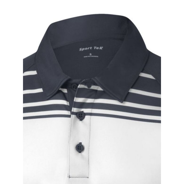 Sport-Tek® Dry Zone® Sublimated Stripe Men's Polo
