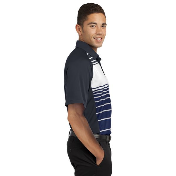 Sport-Tek® Dry Zone® Sublimated Stripe Men's Polo