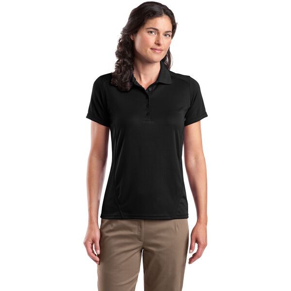Sport-Tek® Dry Zone® Raglan Accent Ladies' Performance Polo
