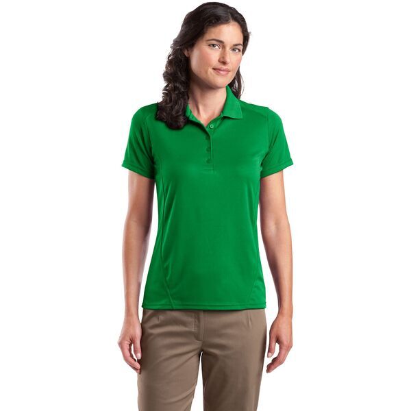 Sport-Tek® Dry Zone® Raglan Accent Ladies' Performance Polo