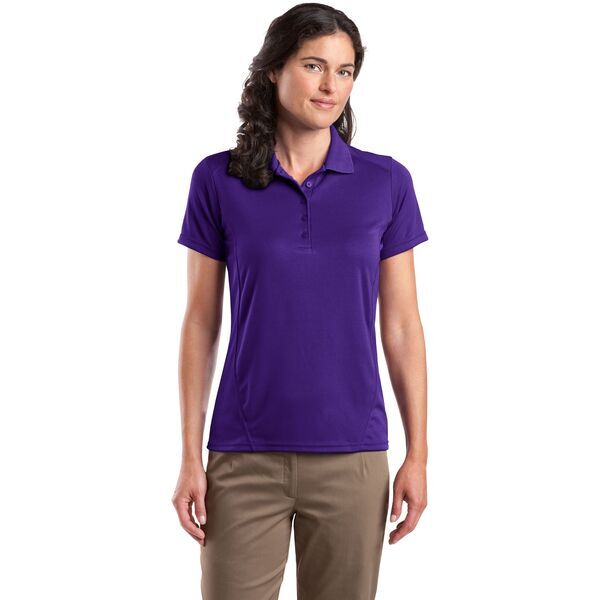 Sport-Tek® Dry Zone® Raglan Accent Ladies' Performance Polo