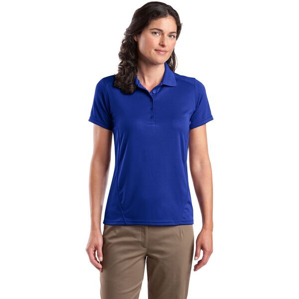 Sport-Tek® Dry Zone® Raglan Accent Ladies' Performance Polo