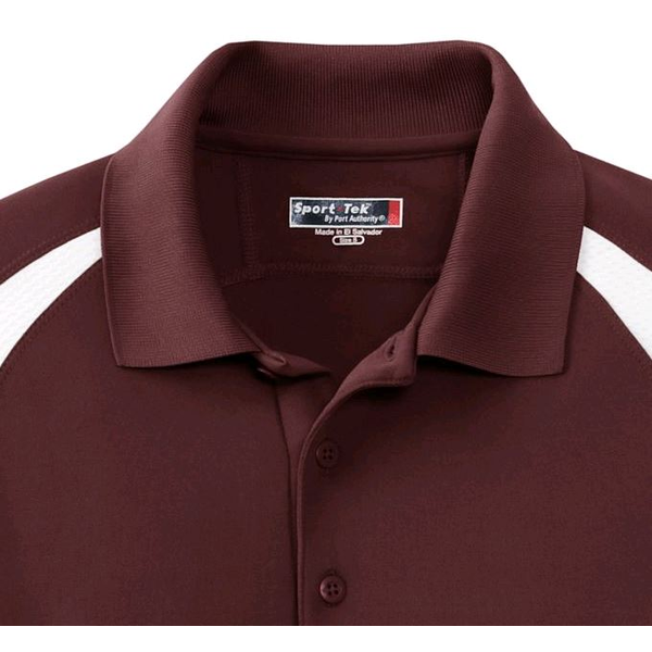 Sport-Tek® Dry Zone® Colorblock Raglan Men's Performance Polo