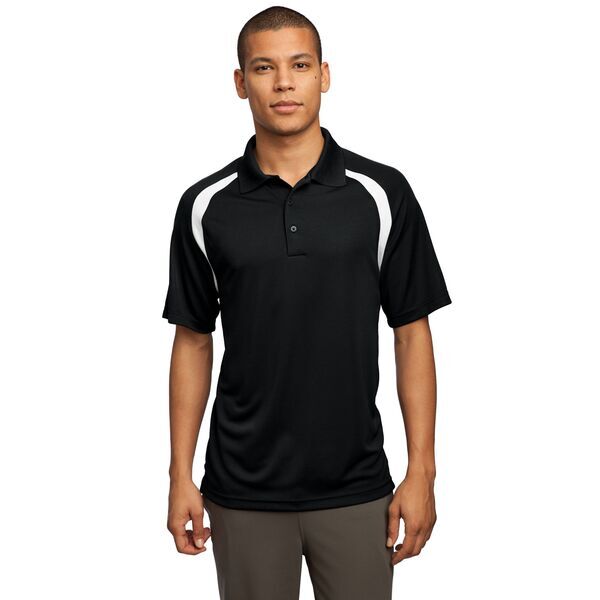 Sport-Tek® Dry Zone® Colorblock Raglan Men's Performance Polo