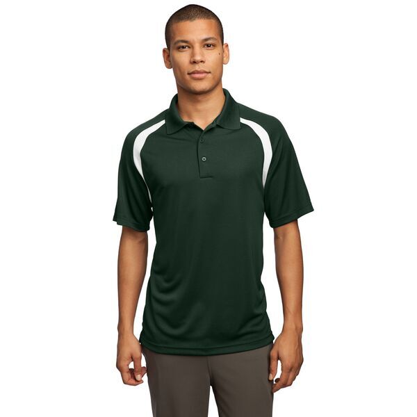 Sport-Tek® Dry Zone® Colorblock Raglan Men's Performance Polo