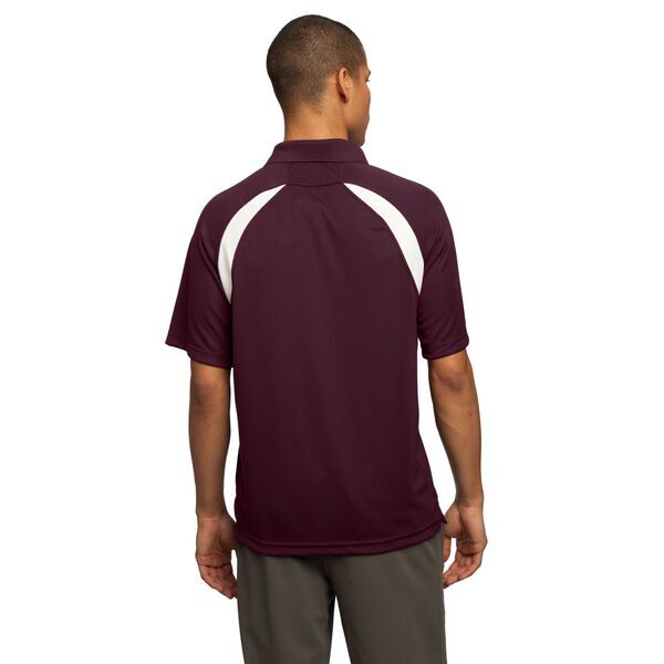 Sport-Tek® Dry Zone® Colorblock Raglan Men's Performance Polo