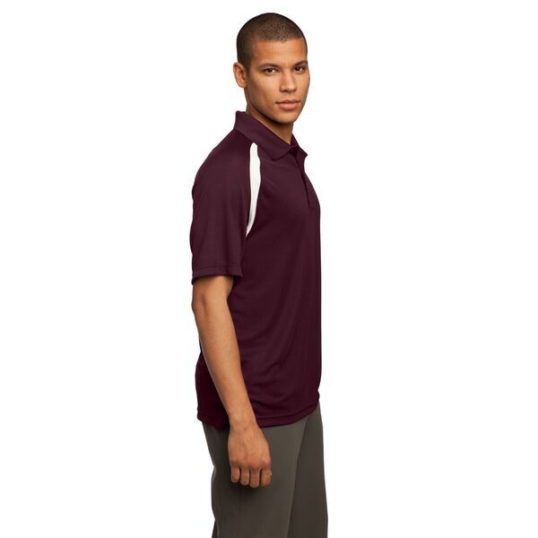 Sport-Tek® Dry Zone® Colorblock Raglan Men's Performance Polo