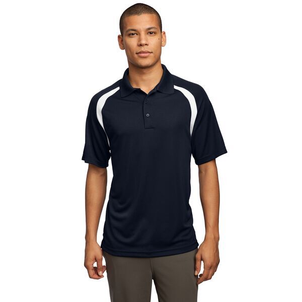 Sport-Tek® Dry Zone® Colorblock Raglan Men's Performance Polo