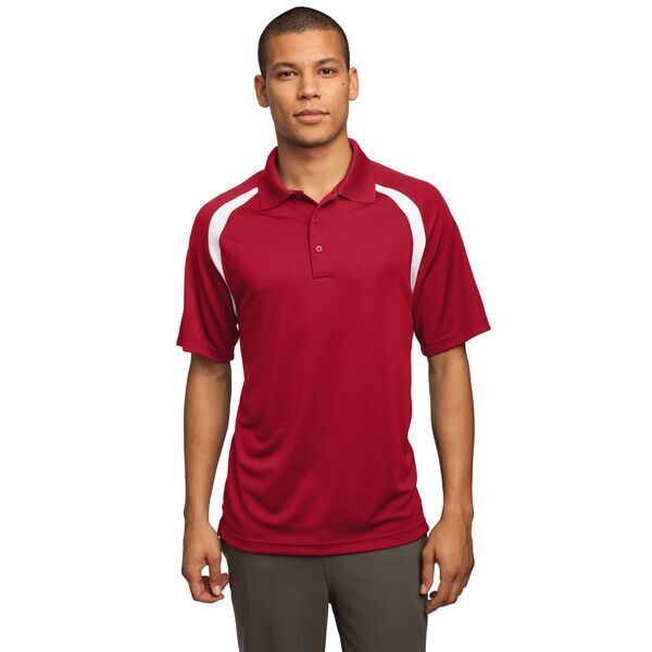 Sport-Tek® Dry Zone® Colorblock Raglan Men's Performance Polo