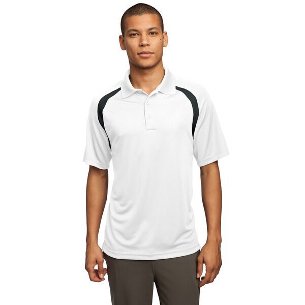 Sport-Tek® Dry Zone® Colorblock Raglan Men's Performance Polo