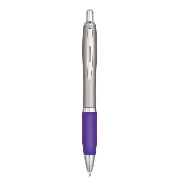 Melody Satin Silver Barrel Pen