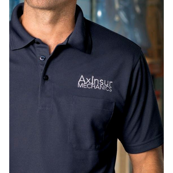 CornerStone® Select Snag-Proof Men's Performance Polo with Pocket