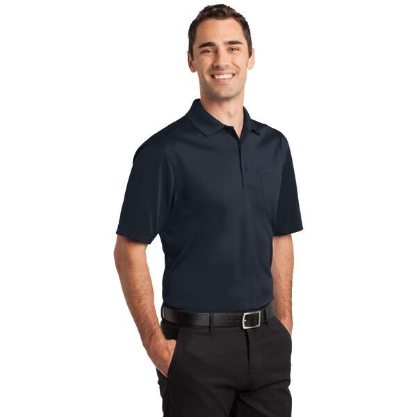 CornerStone® Select Snag-Proof Men's Performance Polo with Pocket