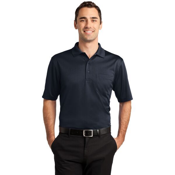 CornerStone® Select Snag-Proof Men's Performance Polo with Pocket