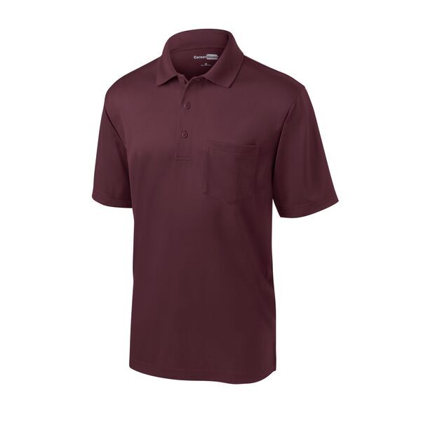 CornerStone® Select Snag-Proof Men's Performance Polo with Pocket