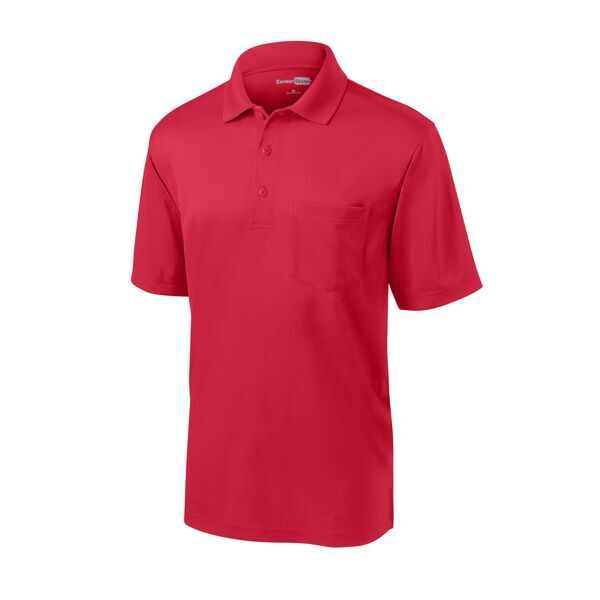 CornerStone® Select Snag-Proof Men's Performance Polo with Pocket
