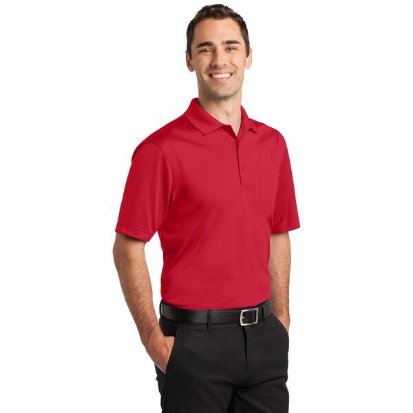 CornerStone® Select Snag-Proof Men's Performance Polo with Pocket