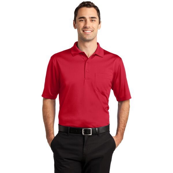 CornerStone® Select Snag-Proof Men's Performance Polo with Pocket