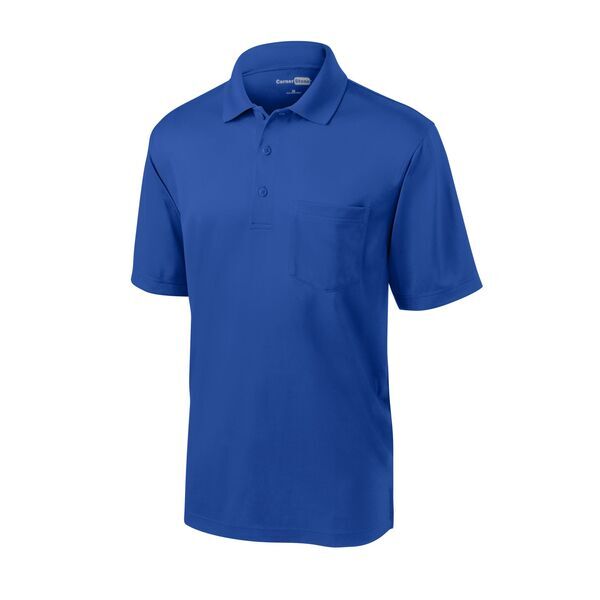 CornerStone® Select Snag-Proof Men's Performance Polo with Pocket