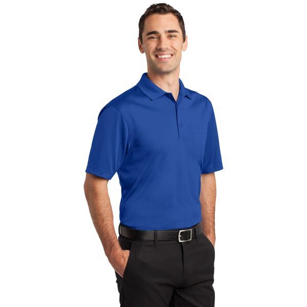 CornerStone® Select Snag-Proof Men's Performance Polo with Pocket