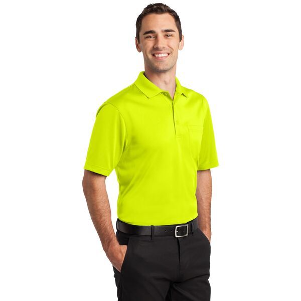 CornerStone® Select Snag-Proof Men's Performance Polo with Pocket