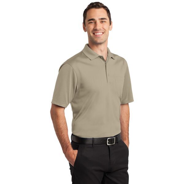 CornerStone® Select Snag-Proof Men's Performance Polo with Pocket