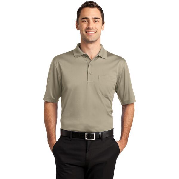 CornerStone® Select Snag-Proof Men's Performance Polo with Pocket