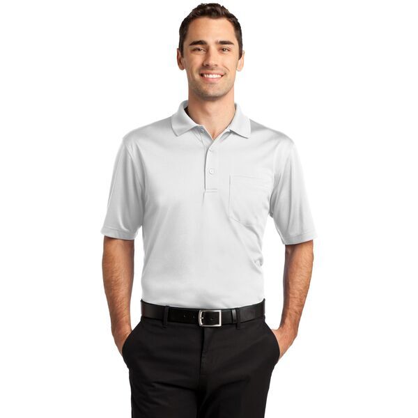 CornerStone® Select Snag-Proof Men's Performance Polo with Pocket