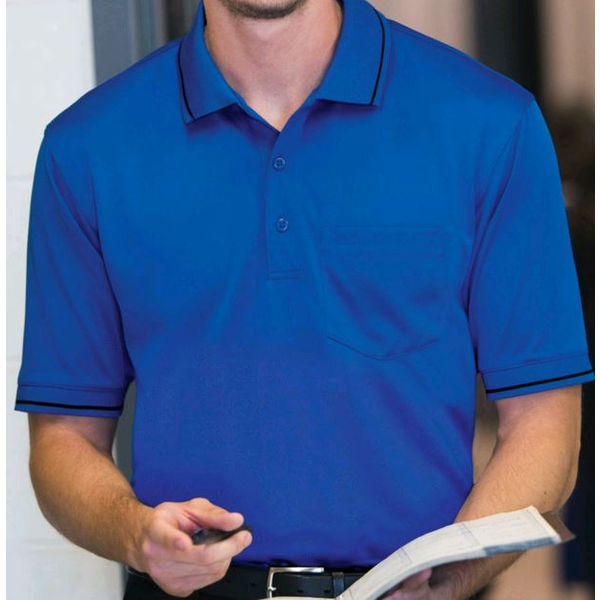 CornerStone® Select Snag-Proof Tipped Men's Polo with Pocket