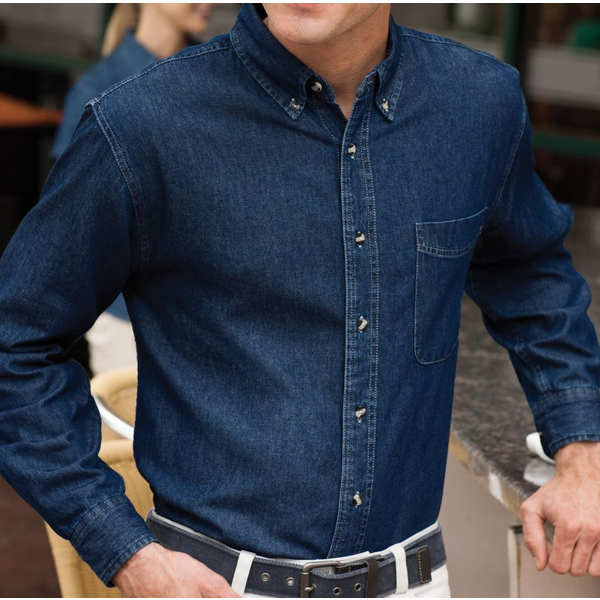 Port & Company® Value Denim Men's Shirt