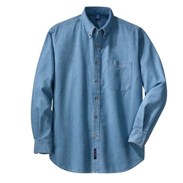 Port & Company® Value Denim Men's Shirt