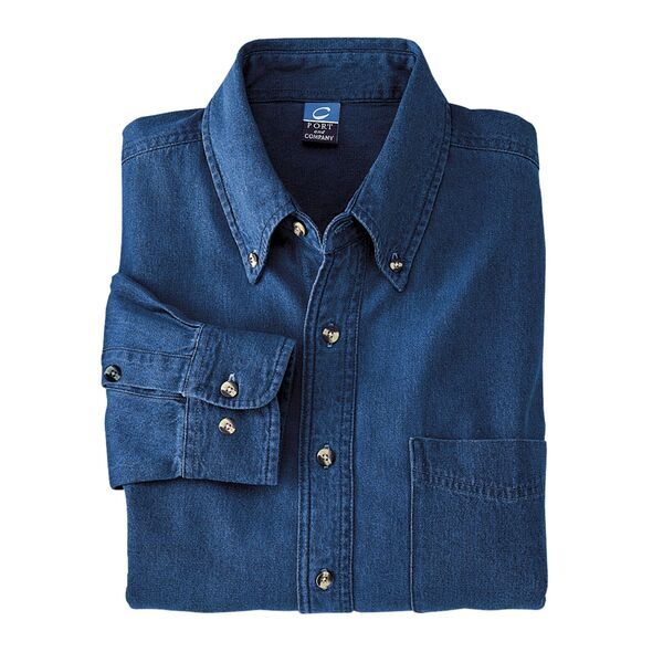 Port & Company® Value Denim Men's Shirt