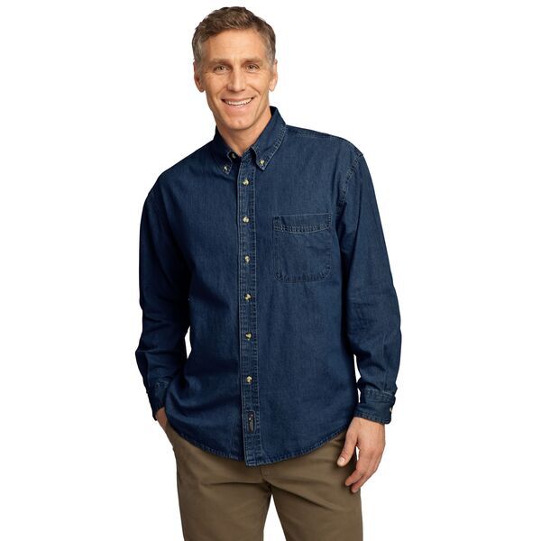 Port & Company® Value Denim Men's Shirt