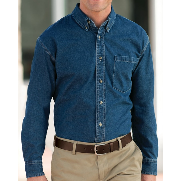 Port Authority® Heavyweight Denim Men's Shirt