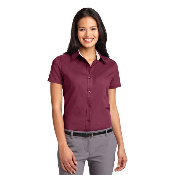 Port Authority® Easy Care Ladies' Short Sleeve Shirt