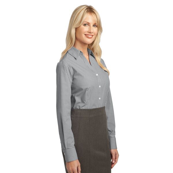 Port Authority® Plaid Pattern Easy Care Ladies' Shirt