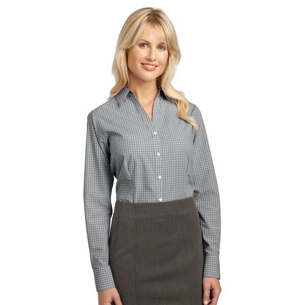 Port Authority® Plaid Pattern Easy Care Ladies' Shirt
