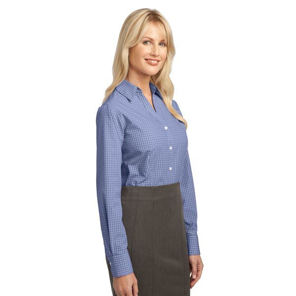 Port Authority® Plaid Pattern Easy Care Ladies' Shirt