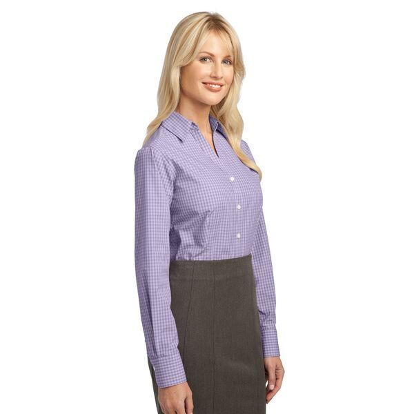 Port Authority® Plaid Pattern Easy Care Ladies' Shirt