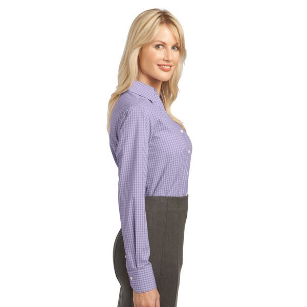 Port Authority® Plaid Pattern Easy Care Ladies' Shirt