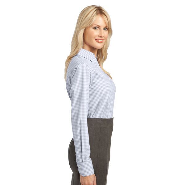 Port Authority® Plaid Pattern Easy Care Ladies' Shirt