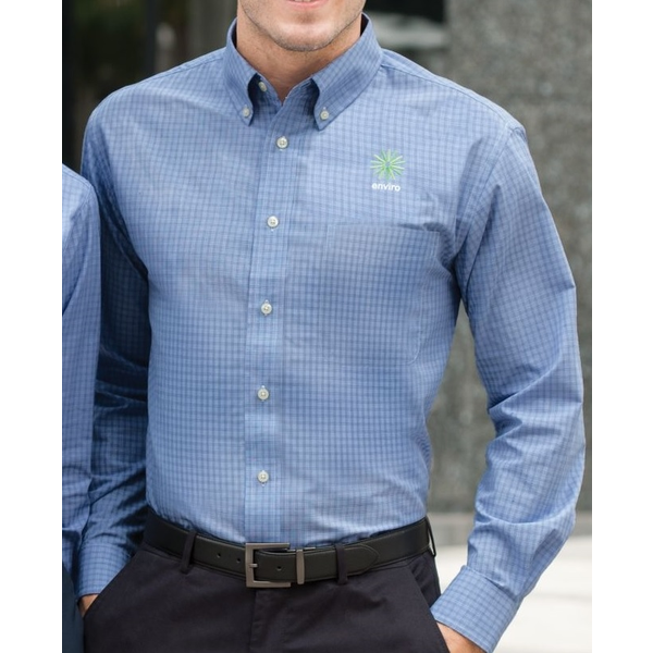 Port Authority® Plaid Pattern Easy Care Men's Shirt