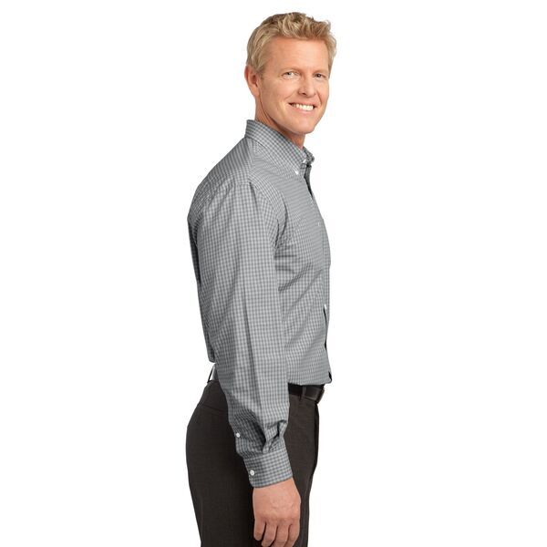 Port Authority® Plaid Pattern Easy Care Men's Shirt
