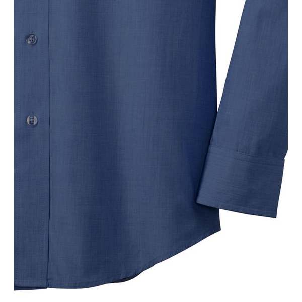 Port Authority® Crosshatch Easy Care Poplin Men's Shirt