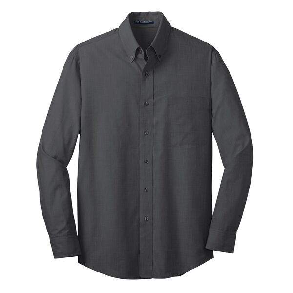 Port Authority® Crosshatch Easy Care Poplin Men's Shirt