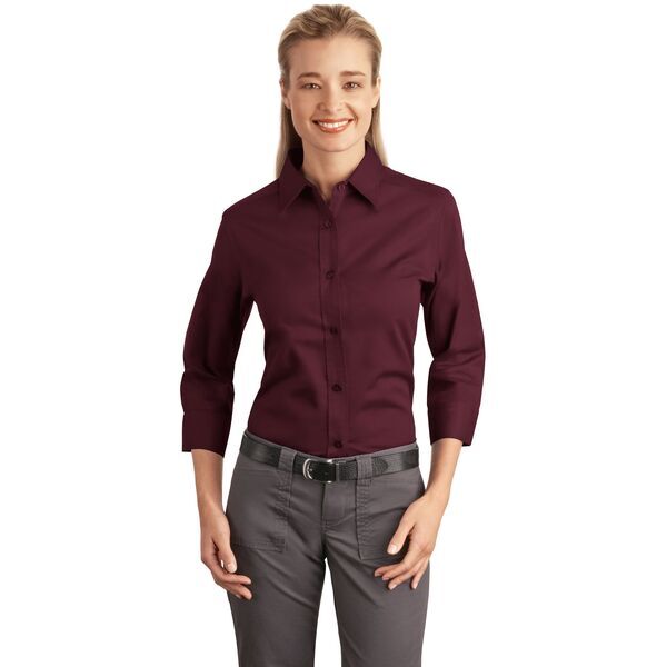 Port Authority® Easy Care Ladies' 3/4 Sleeve Shirt